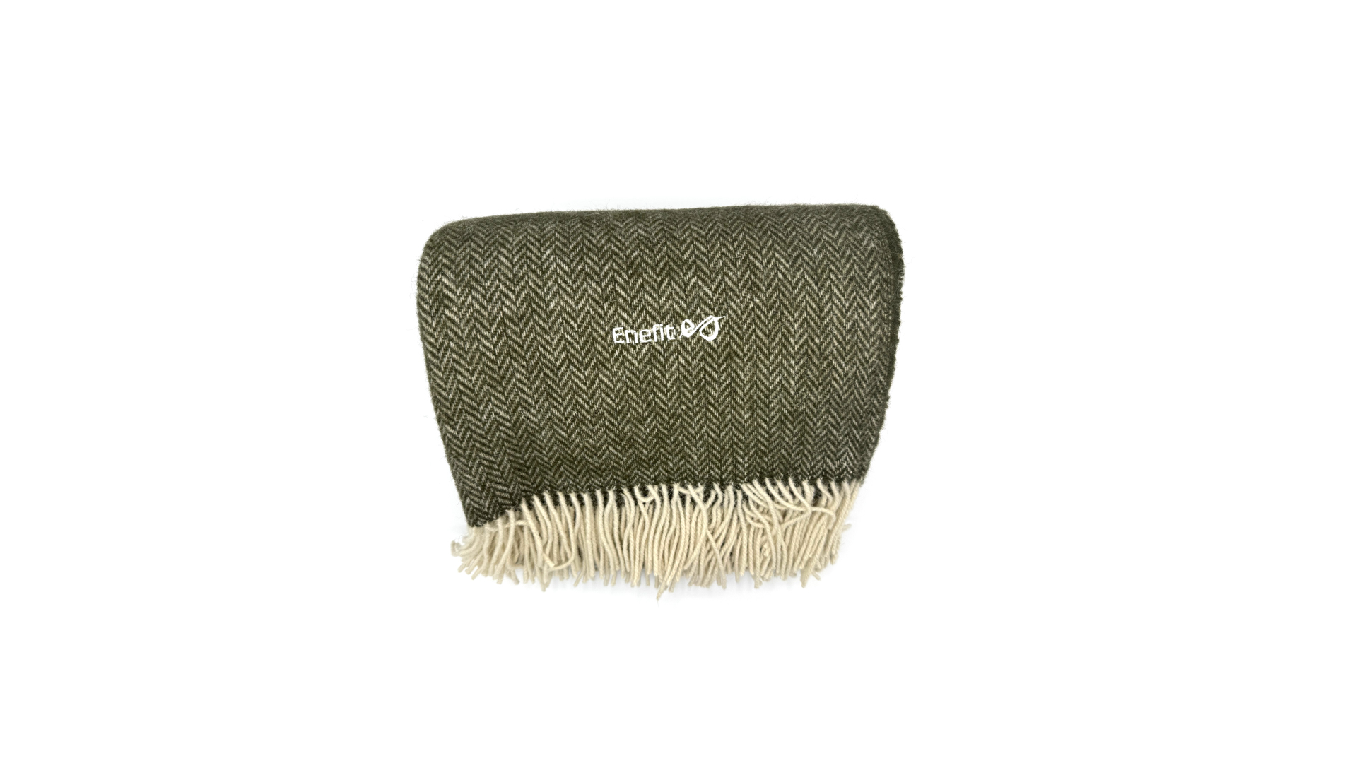 Villane pleed - khaki green - Pilt 2