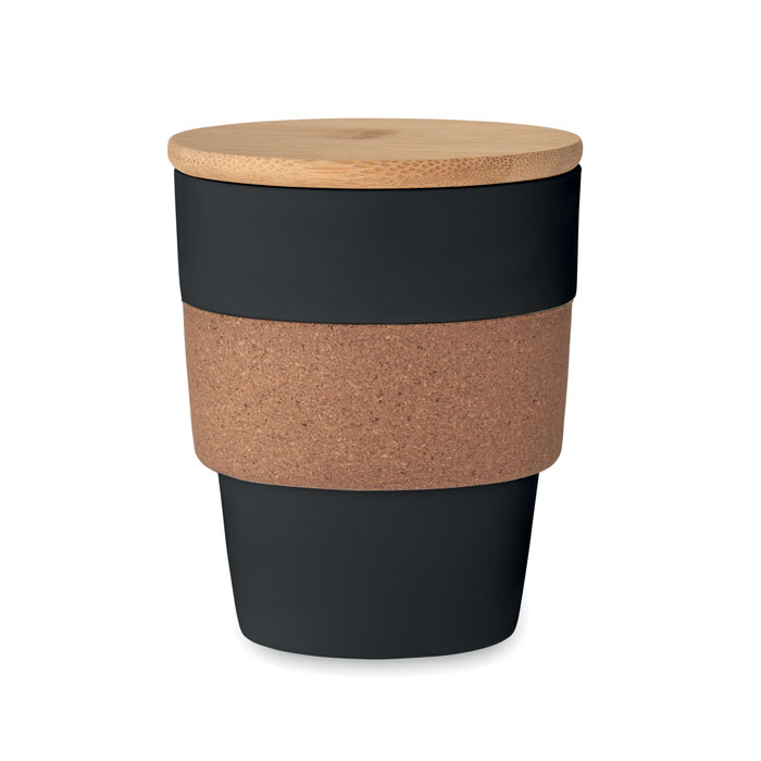 Bambusest kaane ja korgist ümbrisega tops (300 ml) - Pilt 3