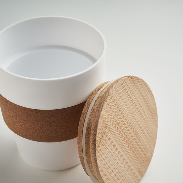 Bambusest kaane ja korgist ümbrisega tops (300 ml) - Pilt 6